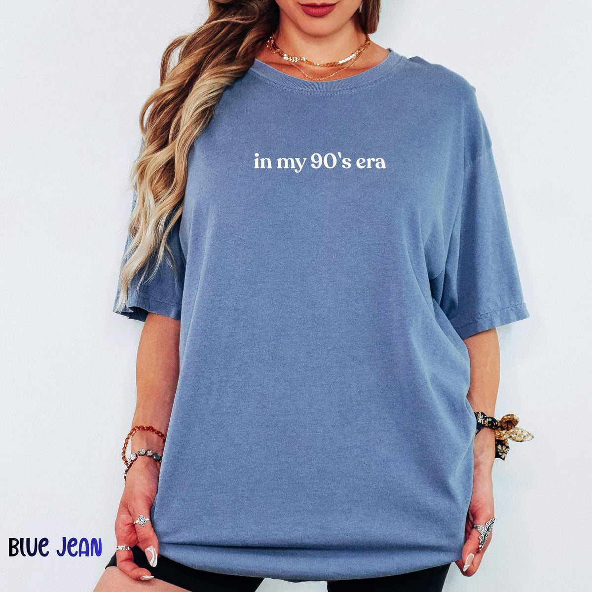 Comfort Colors® In My 90s Era Shirt, Retro Aesthetic Tee, Trendy 90s Kid Graphic T-Shirt, Nostalgic Old School Top, Cute Throwback Gift