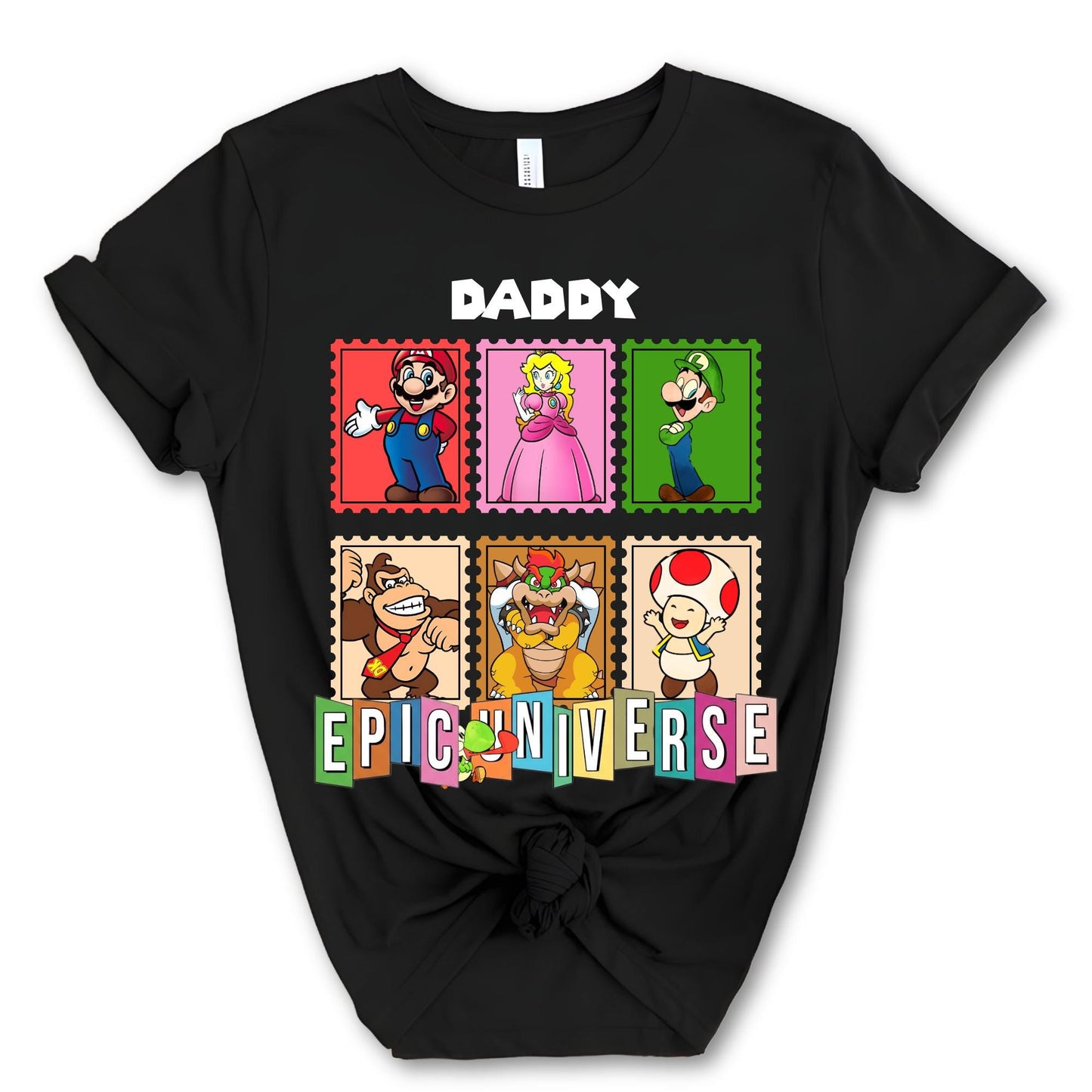 Custom Epic Universe Shirt, Super Mario Birthday Matching Group Tees, Mario Epic Universe 2026 Shirt, Family Trip Shirt