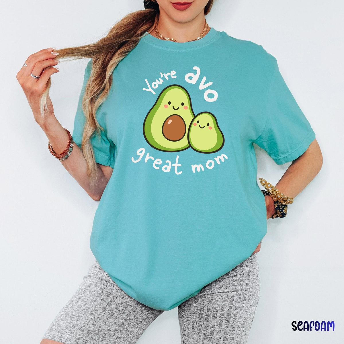 Comfort Colors® You're Avo Great Mom Shirt, Funny Avocado Mom Tee, Cute Mother's Day Gift