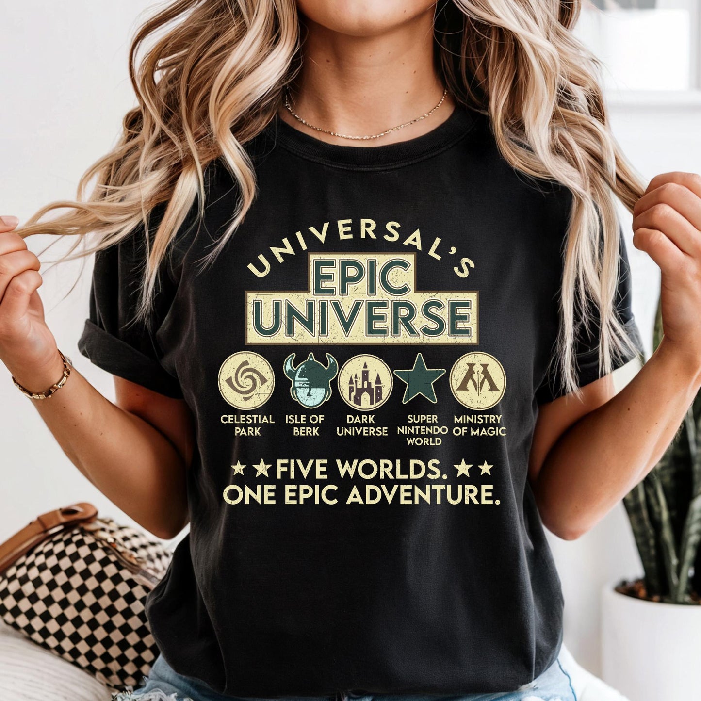 Comfort Colors® Universal's Epic Universe Shirt Disney Orlando Park Epic Universal Studios Shirts