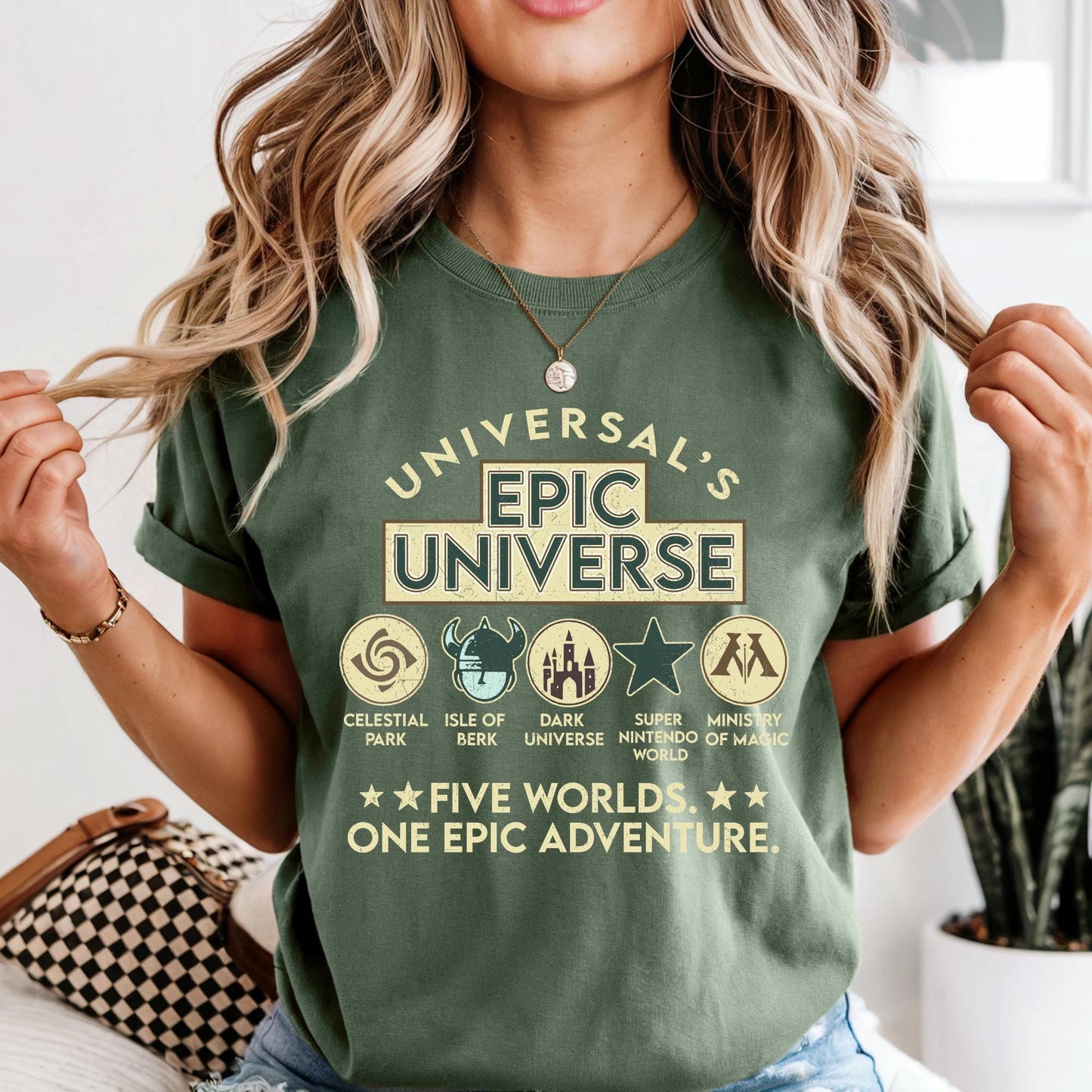 Comfort Colors® Universal's Epic Universe Shirt Disney Orlando Park Epic Universal Studios Shirts