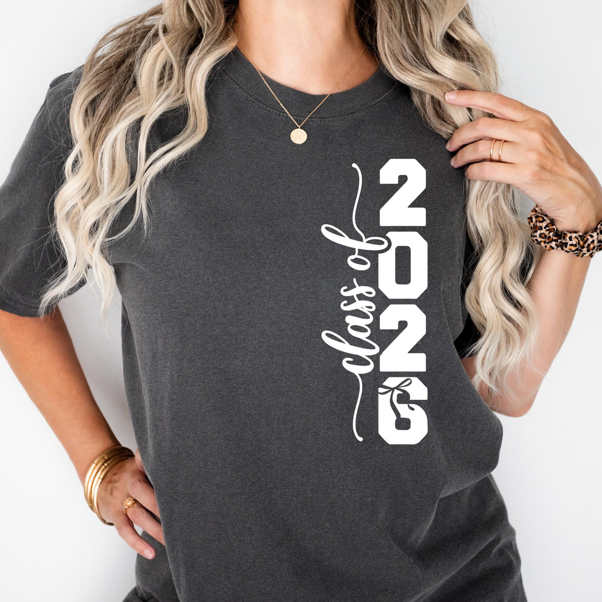 Personalized Senior 2026 Comfort Colors® Shirt, Custom Name Class Of 2026 Tee, Graduation Gift T-Shirt