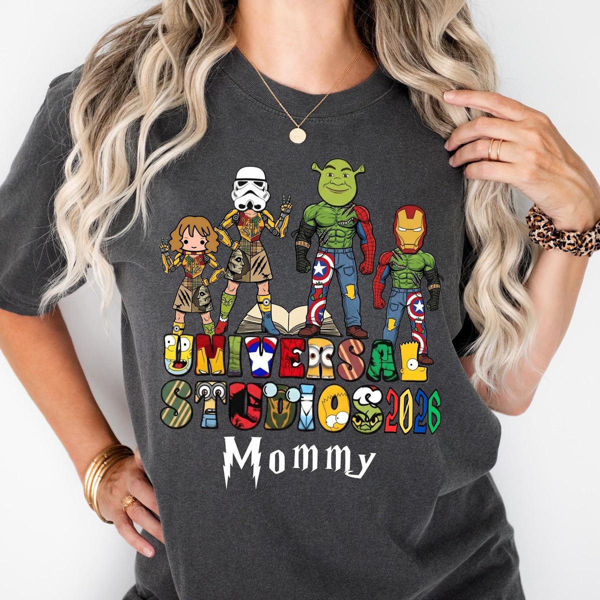 Personalized Universal Studios Shirt Comfort Colors® Custom Photo Universal Studios Shirt, Universal Family Trip Shirt