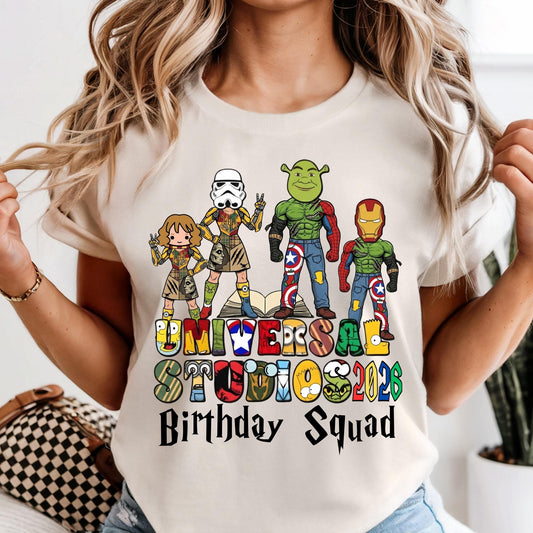 Personalized Universal Studios Shirt Comfort Colors® Custom Photo Universal Studios Shirt, Universal Family Trip Shirt