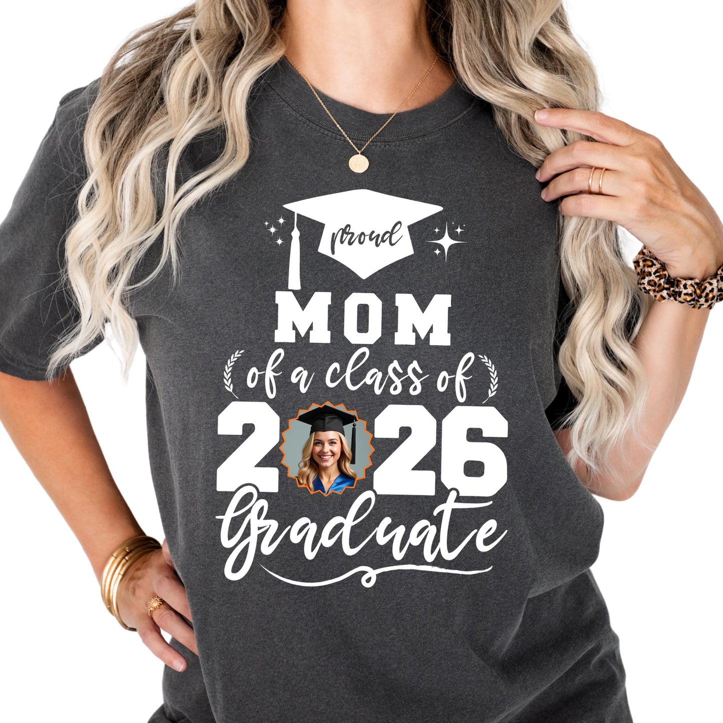 Comfort Colors® Custom Proud Family of a Graduate Shirt, Class of 2026 Shirt, Matching Graduation Family Tee, Senior 2026 Shirt