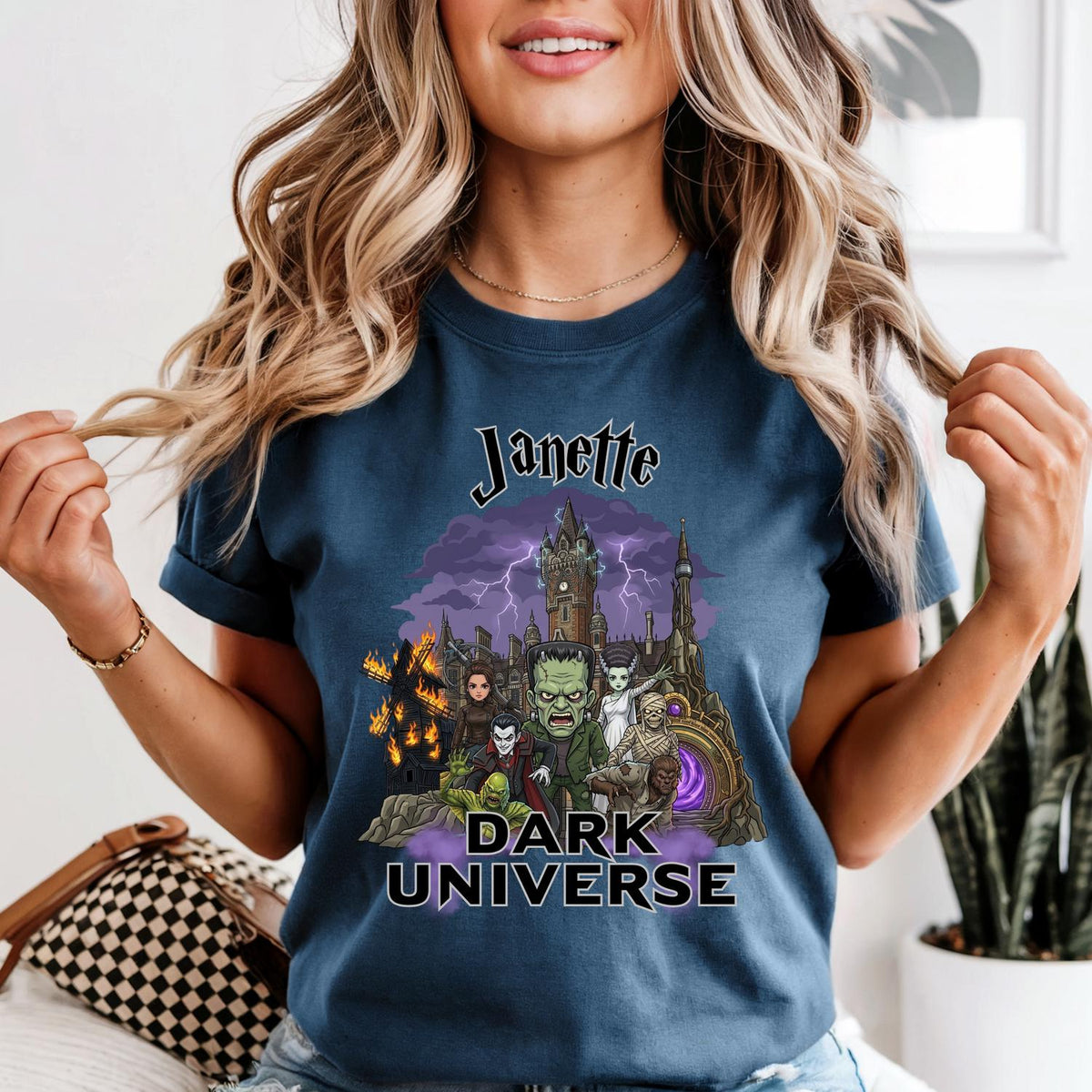 Comfort Colors® Dark Monsters Universe Shirt, Epic Universe T-shirt, Universal Epic Theme Park Tee