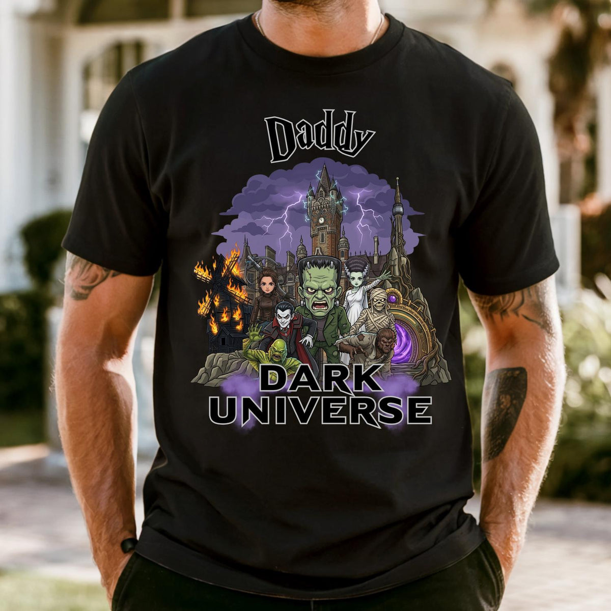 Comfort Colors® Dark Monsters Universe Shirt, Epic Universe T-shirt, Universal Epic Theme Park Tee