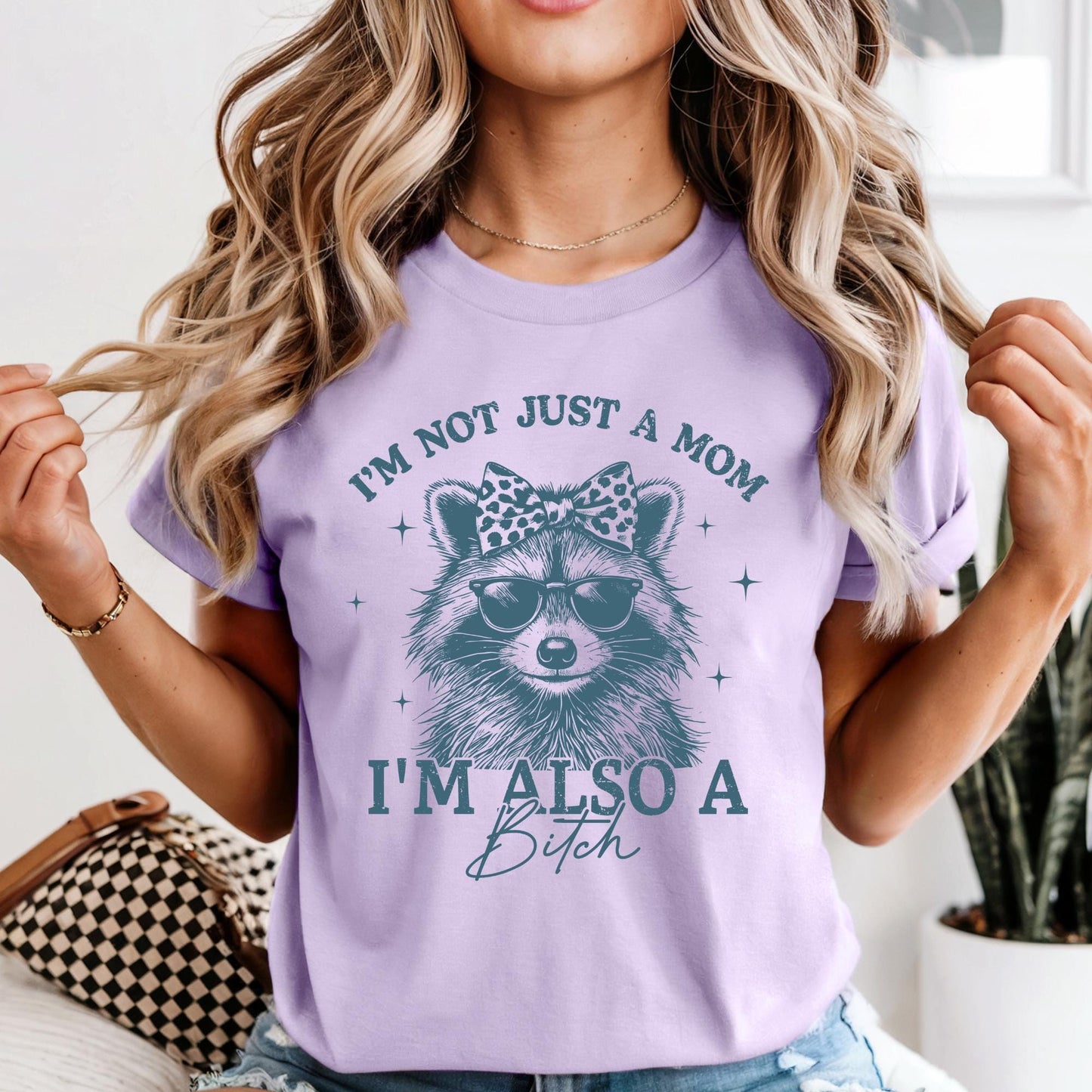 I’m Not Just a Mom I’m Also a Bitch Shirt, Funny Mom Life Shirts, Sarcastic Mother Gift, Vintage Mama Tee