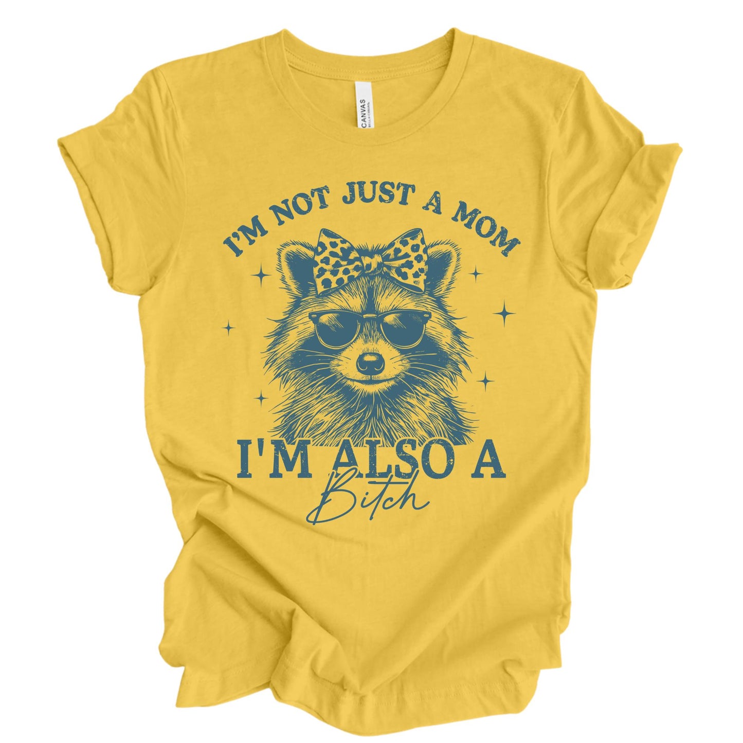 I’m Not Just a Mom I’m Also a Bitch Shirt, Funny Mom Life Shirts, Sarcastic Mother Gift, Vintage Mama Tee