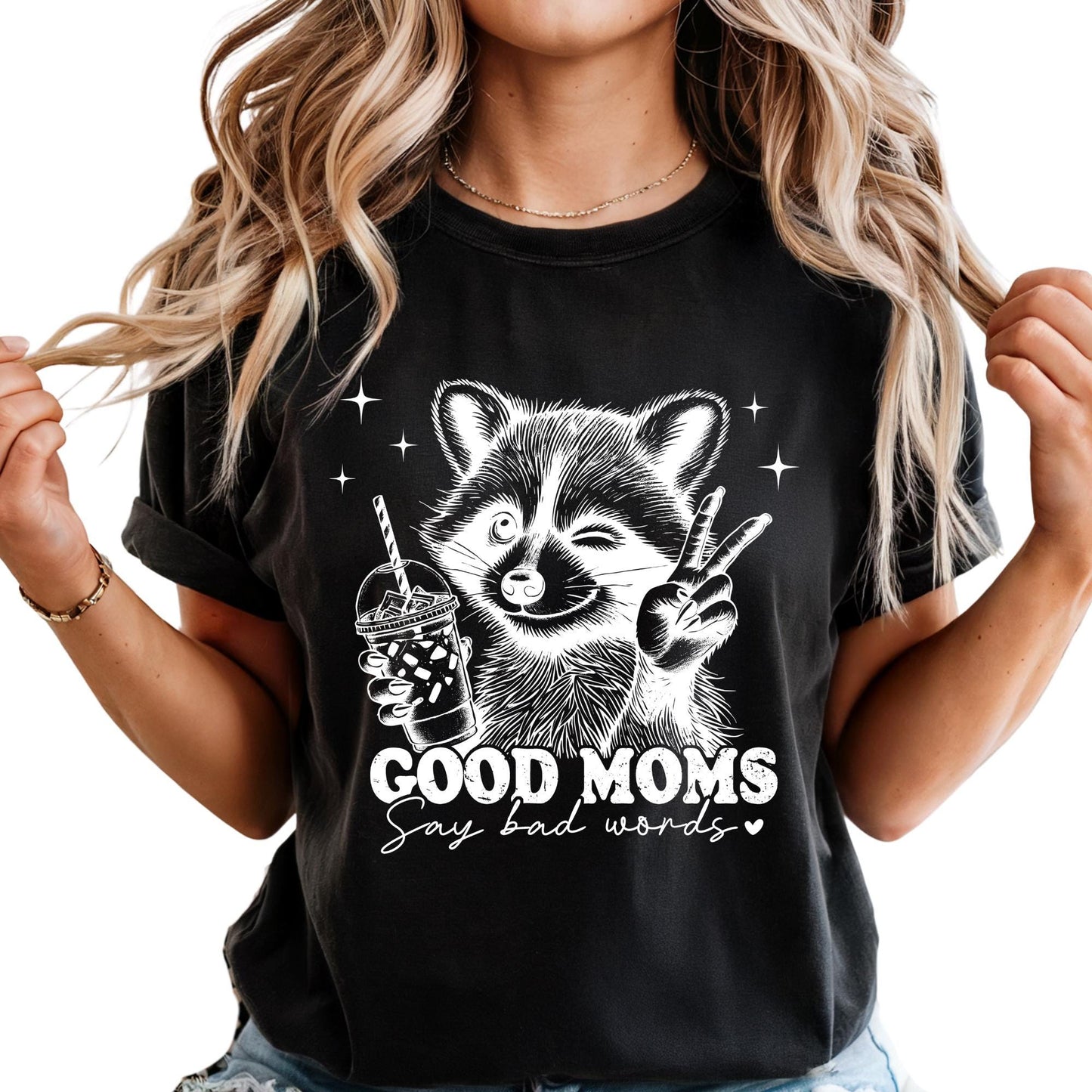 Good Moms Say Bad Words Comfort Colors Shirt, Mama Shirts, Funny Mother Gift, Sarcastic Mom Shirt, Gift for Mother's Day