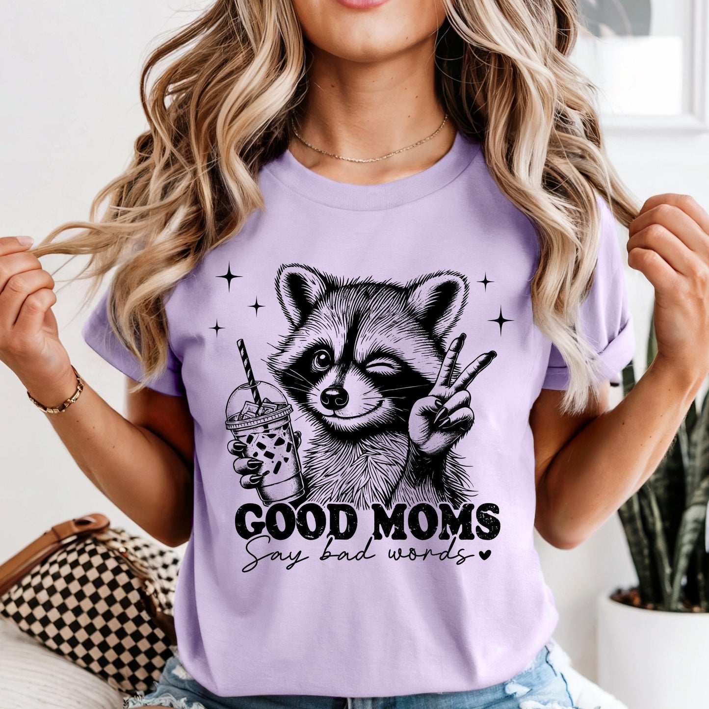 Good Moms Say Bad Words Comfort Colors Shirt, Mama Shirts, Funny Mother Gift, Sarcastic Mom Shirt, Gift for Mother's Day