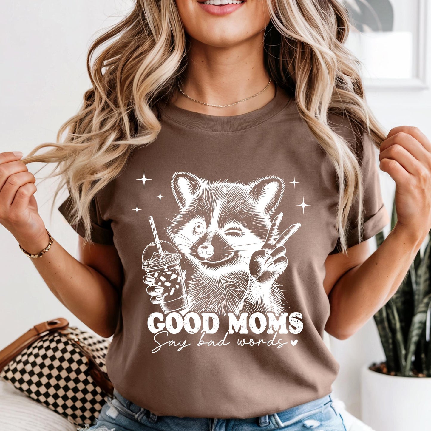 Good Moms Say Bad Words Comfort Colors Shirt, Mama Shirts, Funny Mother Gift, Sarcastic Mom Shirt, Gift for Mother's Day