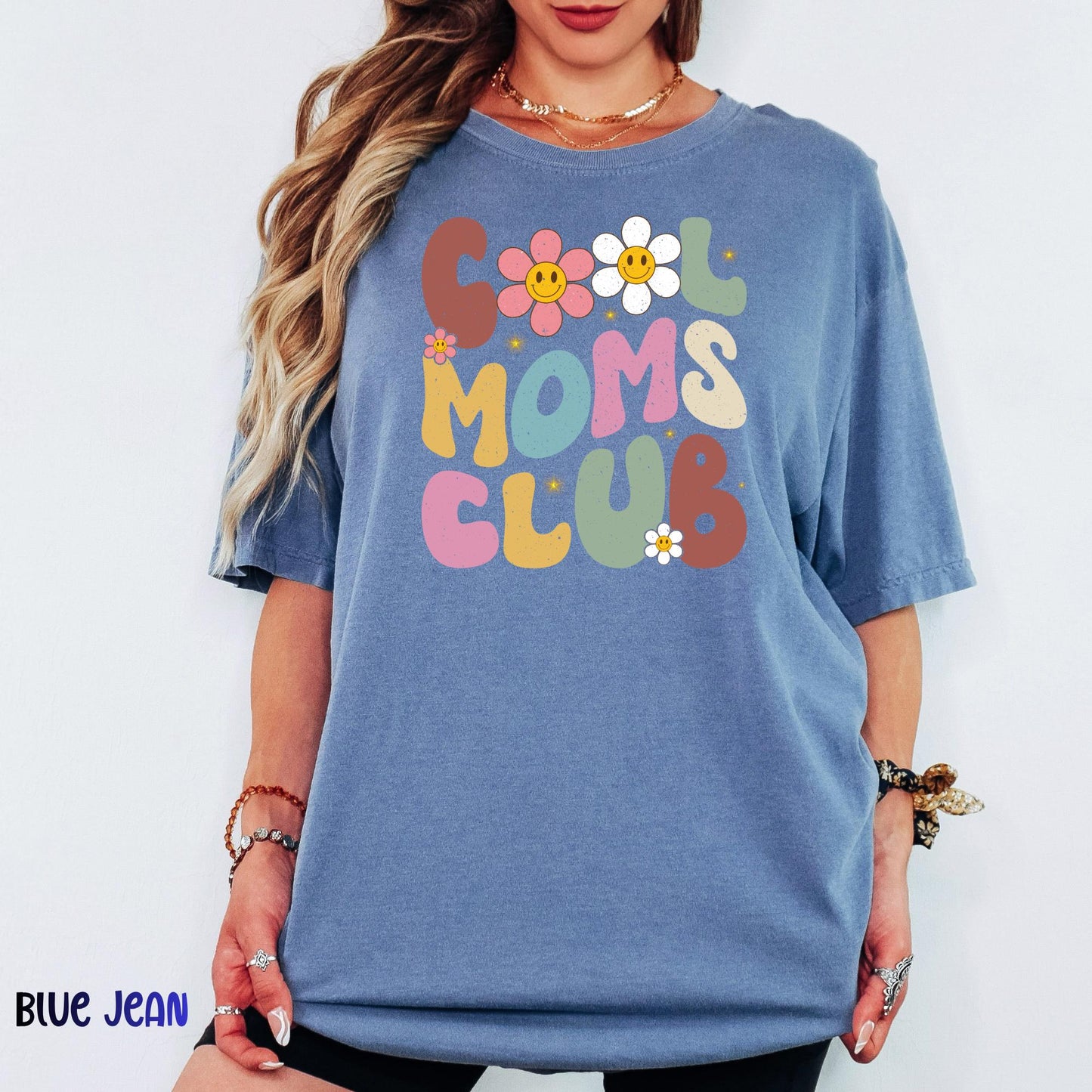 Cool Moms Club Comfort Colors® Shirt, Funny Mom Tee, New Mom Present, Best Mom Ever T-shirt, Mother’s Day Gift