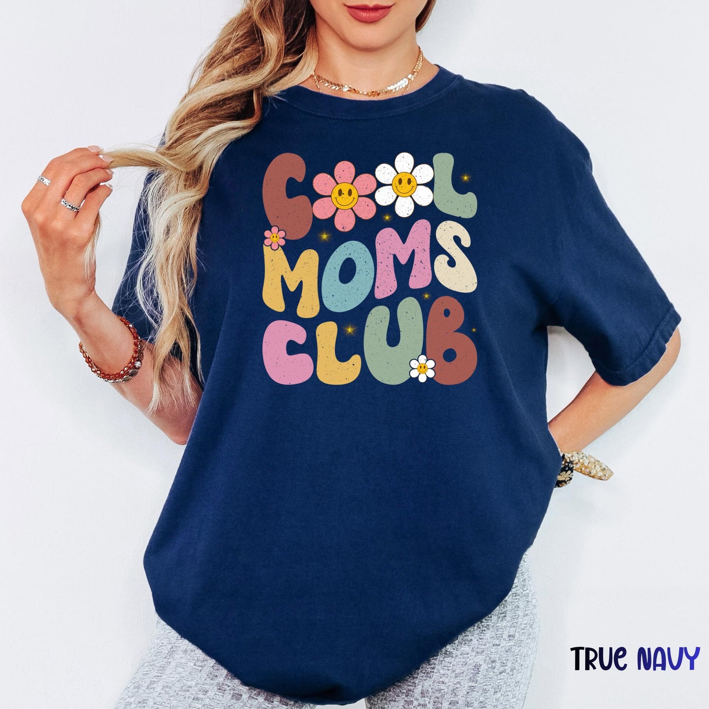 Cool Moms Club Comfort Colors® Shirt, Funny Mom Tee, New Mom Present, Best Mom Ever T-shirt, Mother’s Day Gift