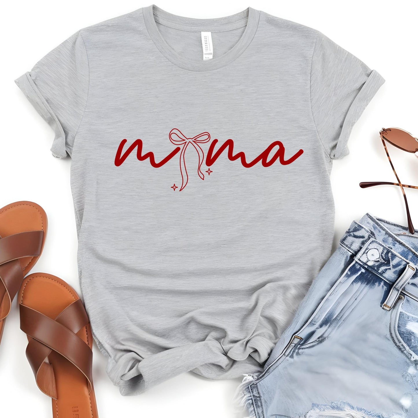 Mama Coquette Shirt Mothers Day Gift Bow Mom Tshirt New Mama Gifts Tee