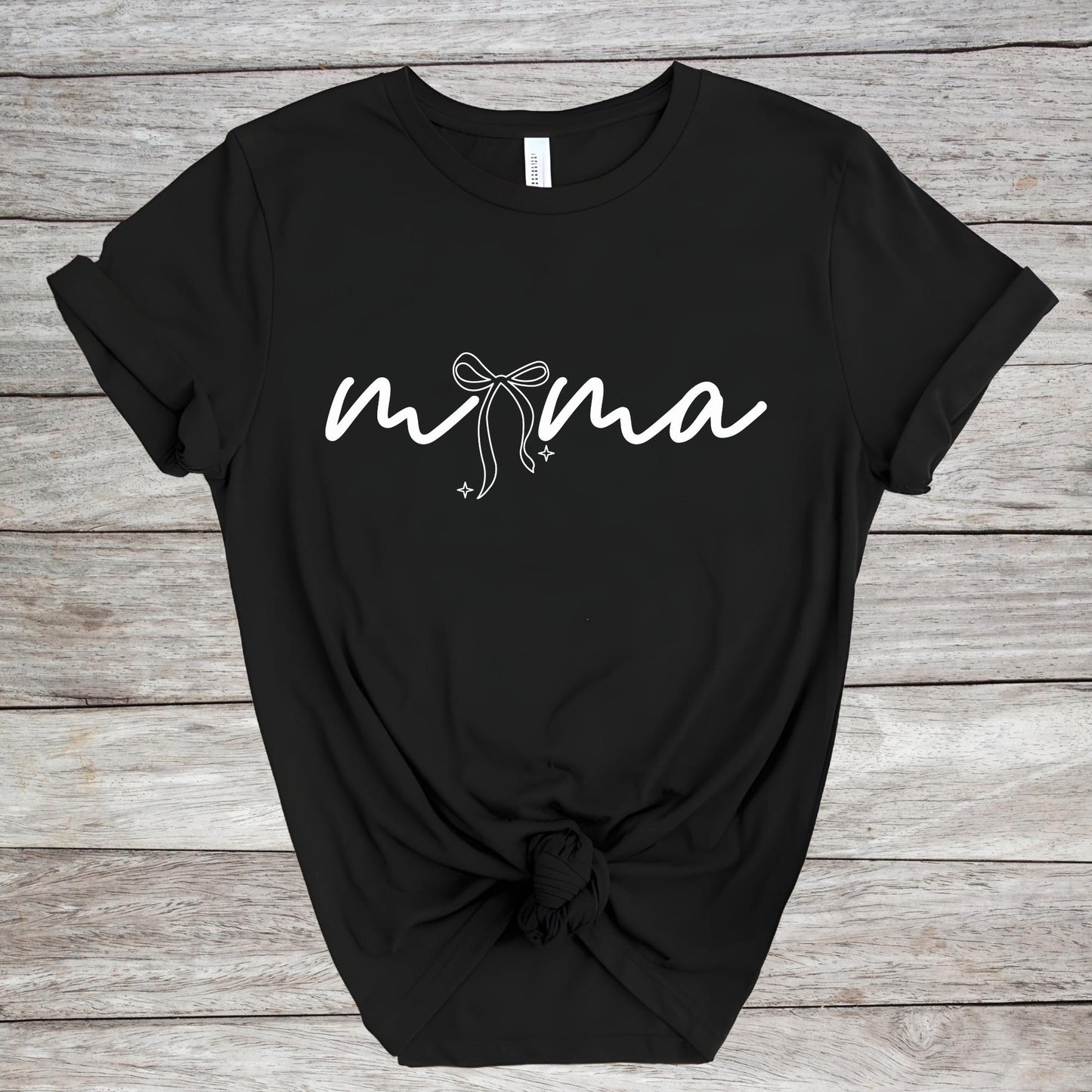Mama Coquette Shirt Mothers Day Gift Bow Mom Tshirt New Mama Gifts Tee