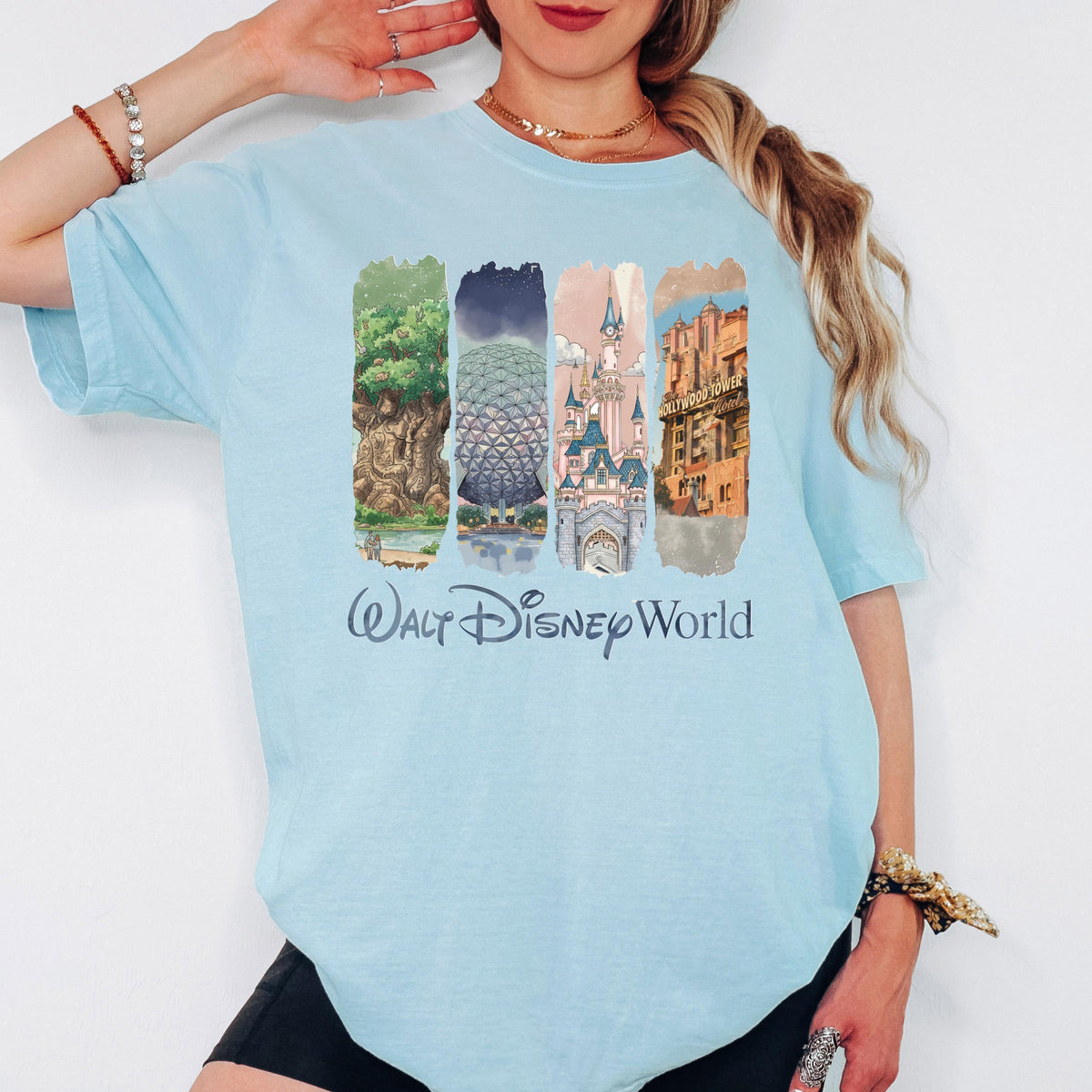 Walt Disney World Shirt, Disney Family Vacation Tee, Magic Kingdom Epcot Hollywood Studios Animal Kingdom, Personalized Disney Trip