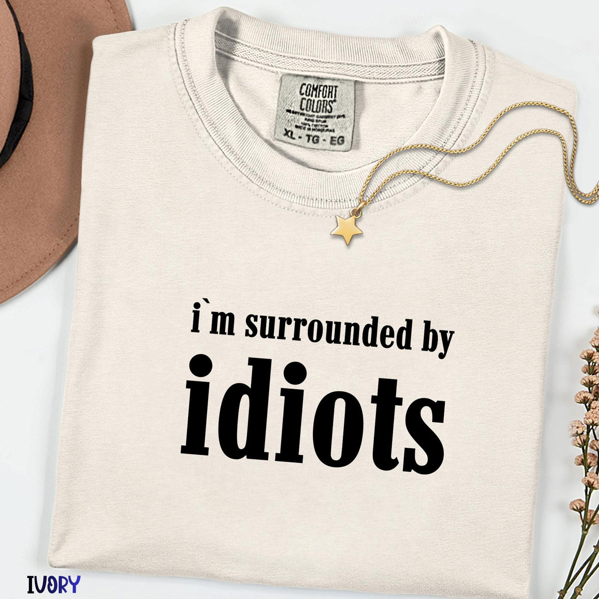 I'm Surrounded By Idiots Shirt, Comfort Colors® Lion King Scar Quote Tee, Funny Family Matching Shirt, Animal Kingdom Trip Tee