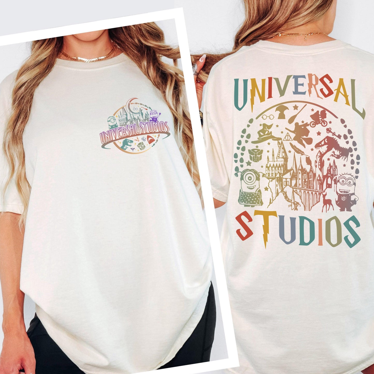 Personalized Universal Studios Shirt Comfort Colors® Retro Disney Universal Studios Shirt, Disneyworld Shirt