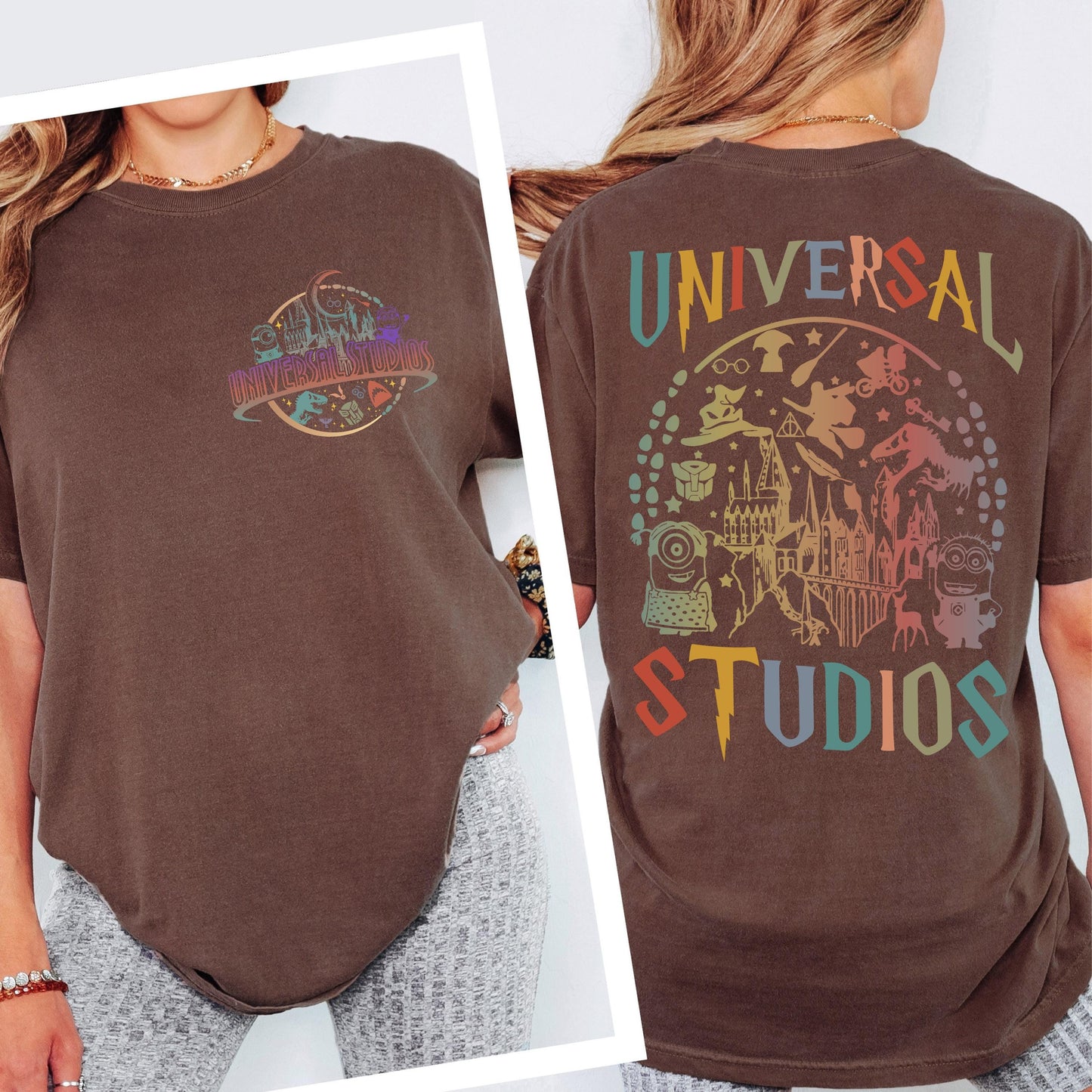 Personalized Universal Studios Shirt Comfort Colors® Retro Disney Universal Studios Shirt, Disneyworld Shirt