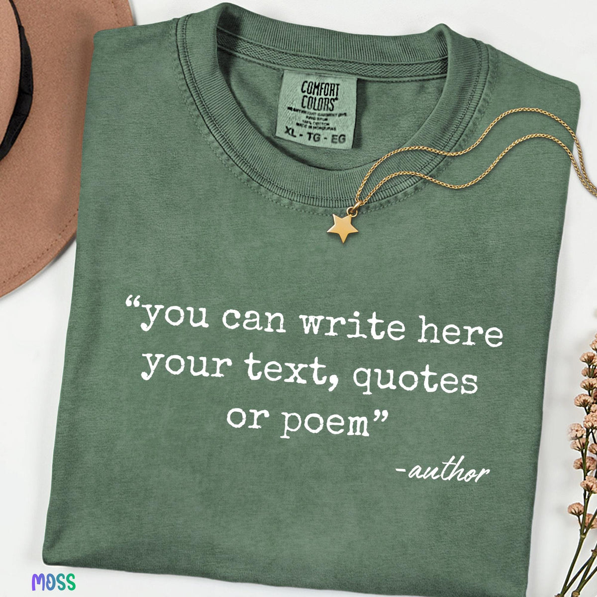 Personalized Text Tee, Custom Quote Comfort Colors® Shirt, Create Your Own Design, Group & Bachelorette Gift