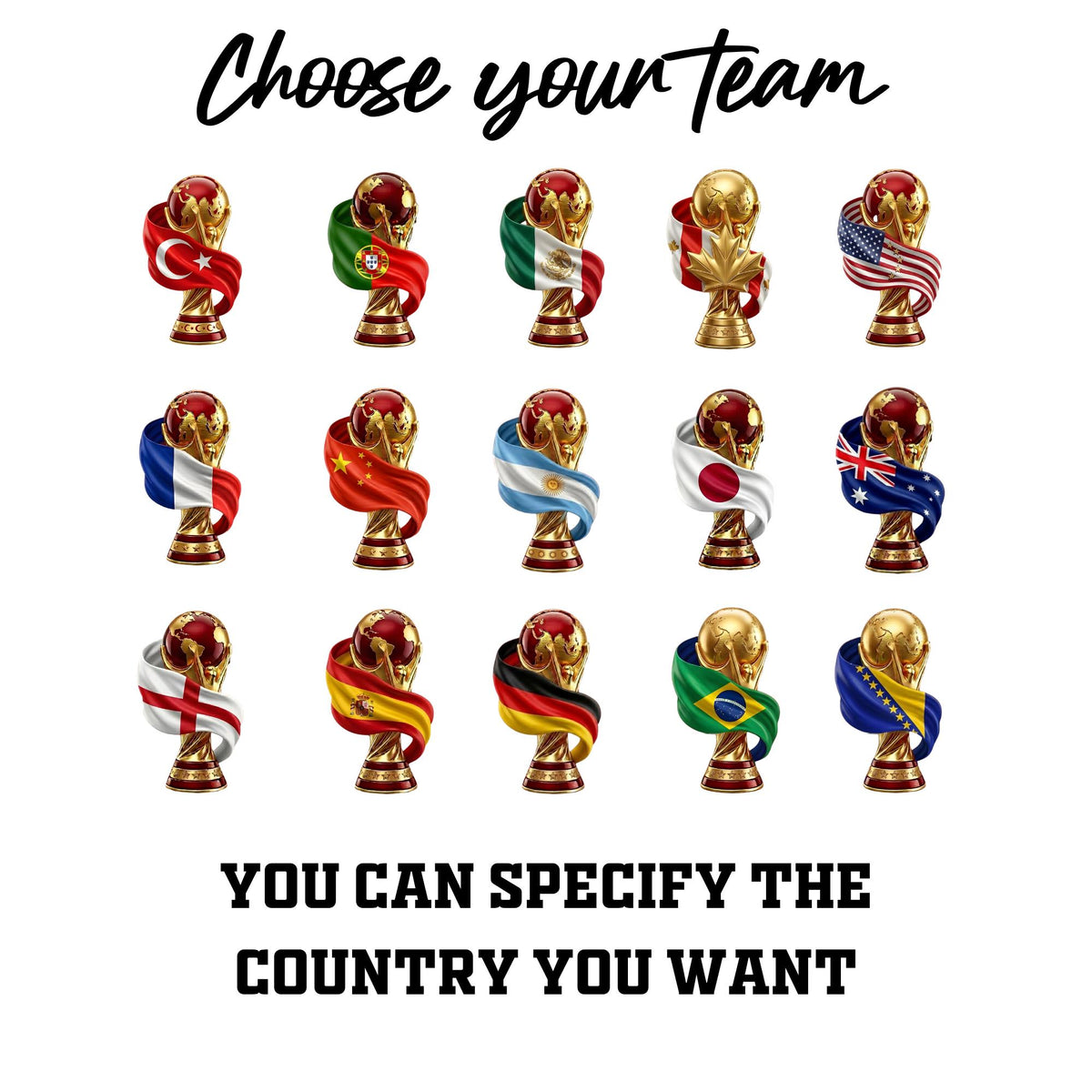 Custom World 2026 Comfort Colors® Shirt, Football Cup Tee, Personalized USA Canada Mexico Soccer Shirt Gift For Fans