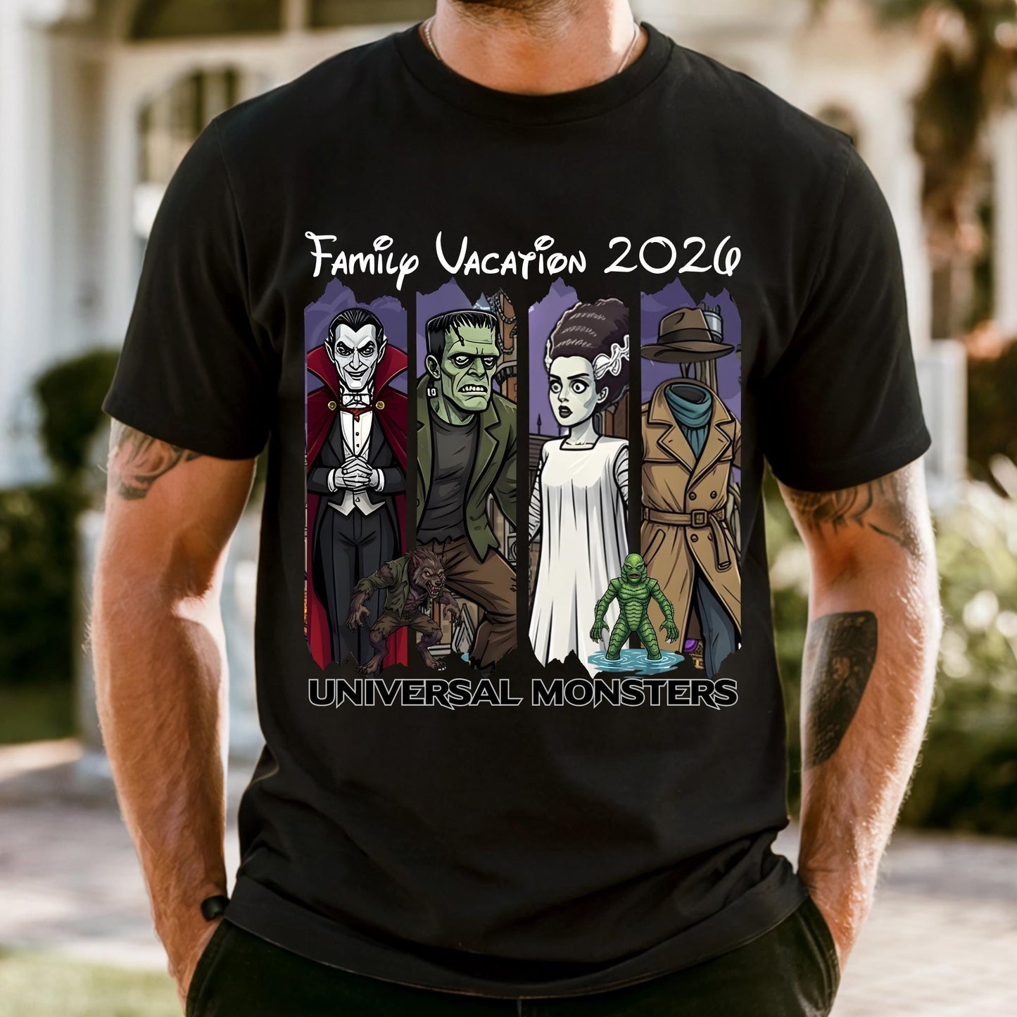 Custom Universal Monsters Shirt Comfort Colors® Epic Universe Trip Tee