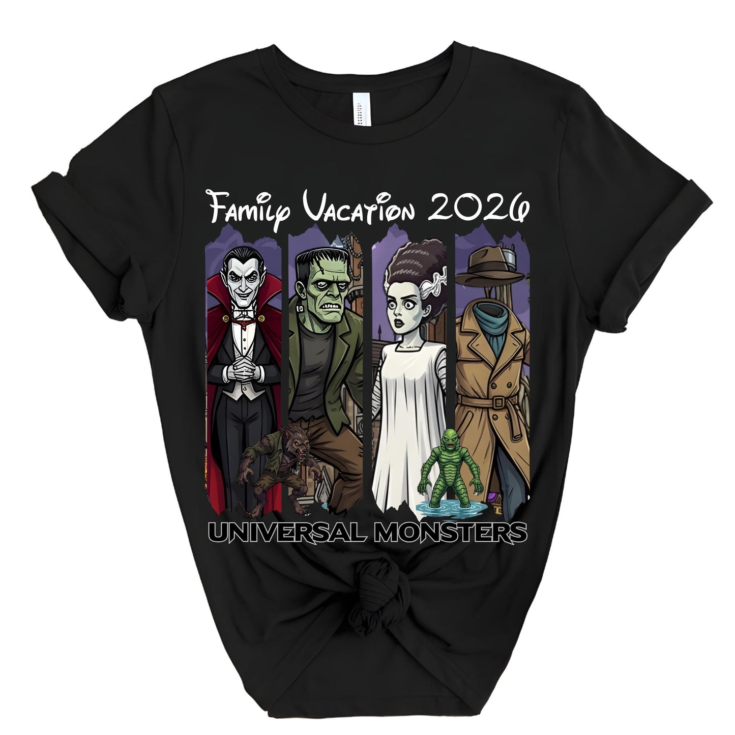 Universal Monsters Shirt for Epic Universe Trip Tee