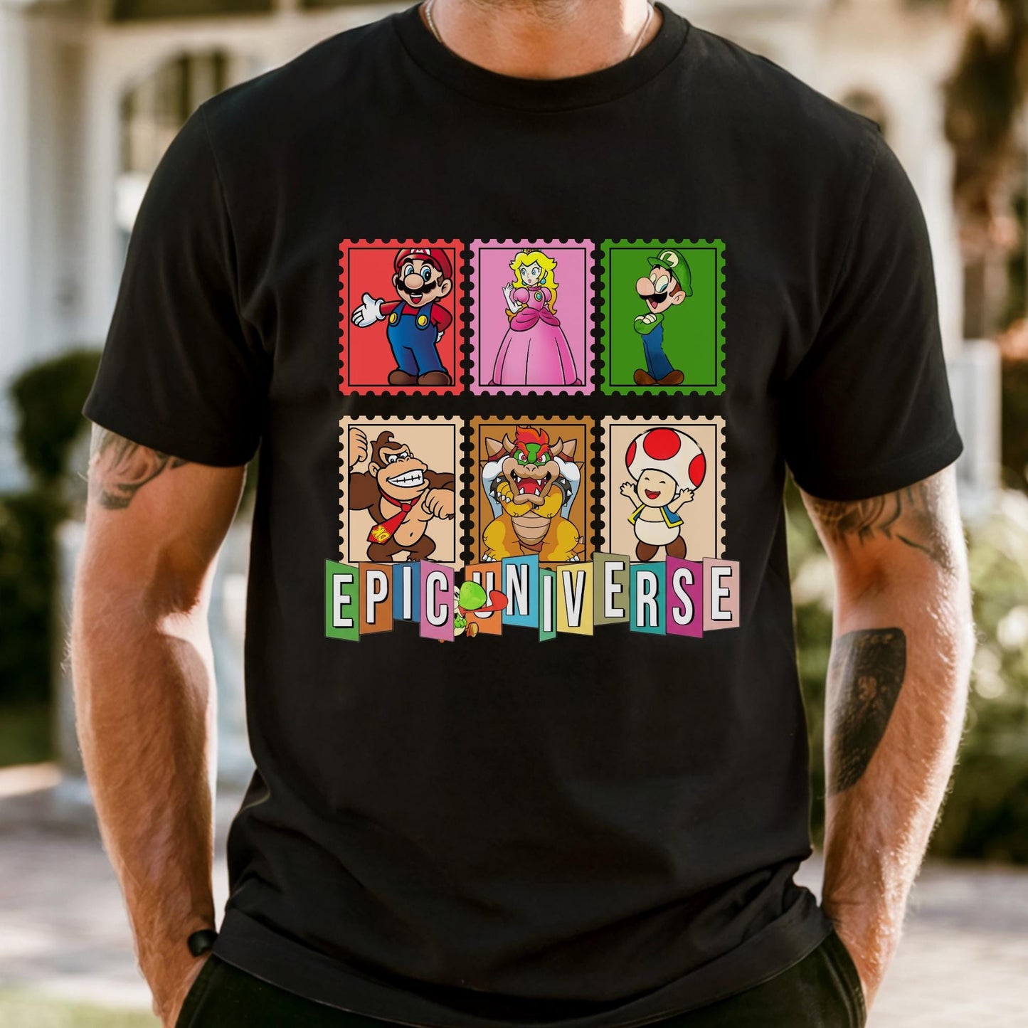 Custom Epic Universe Shirt, Super Mario Birthday Matching Group Tees, Mario Epic Universe 2026 Shirt, Family Trip Shirt