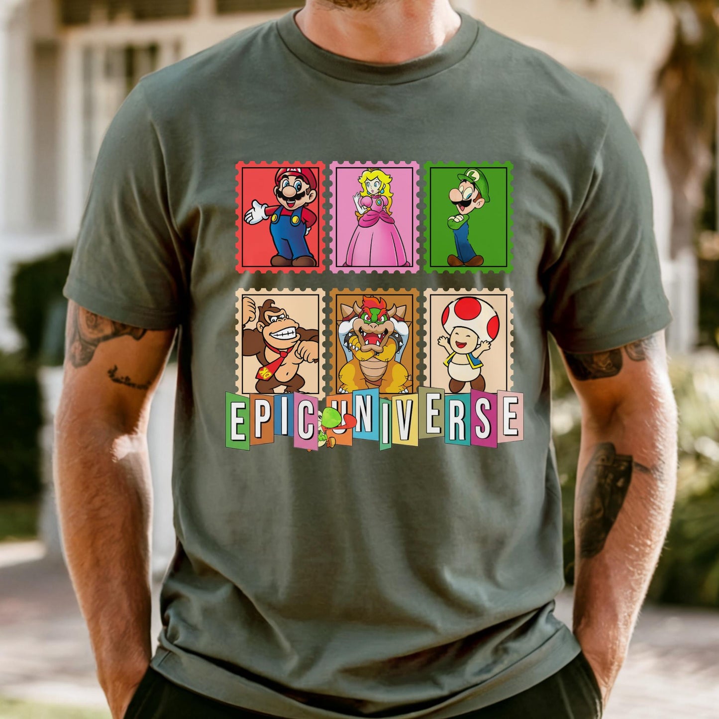 Custom Epic Universe Shirt, Super Mario Birthday Matching Group Tees, Mario Epic Universe 2026 Shirt, Family Trip Shirt