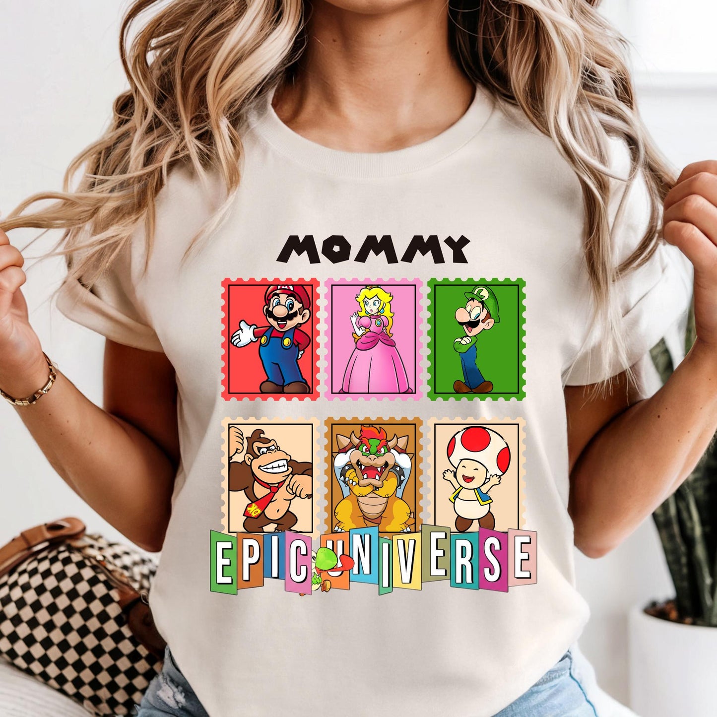 Custom Epic Universe Shirt, Super Mario Birthday Matching Group Tees, Mario Epic Universe 2026 Shirt, Family Trip Shirt