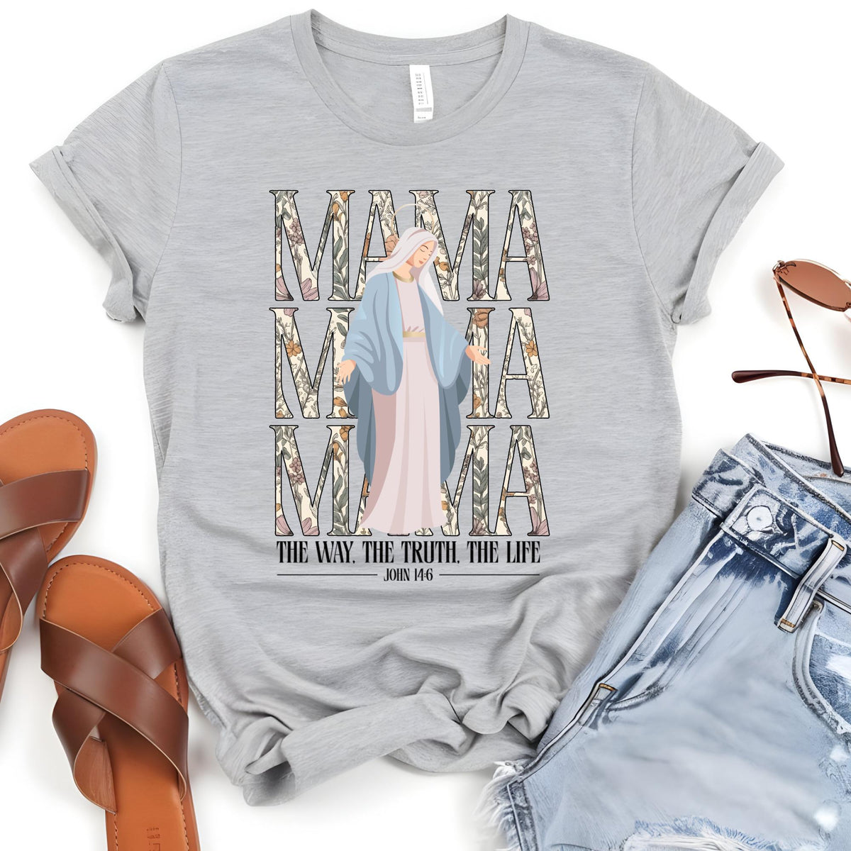 Religious Mama Shirt, Christian Mom Shirt, Mothers Day Gift, Bible Shirt, Christian Mothers Gift