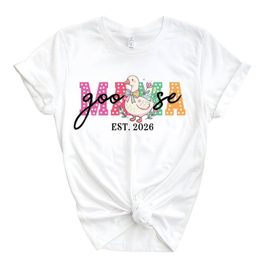 Custom Mama Goose Shirt Mothers Day Gift