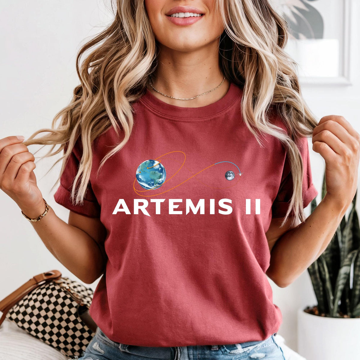 Artemis II Space Mission Shirt 2026 NASA Moon Mission Map Shirts