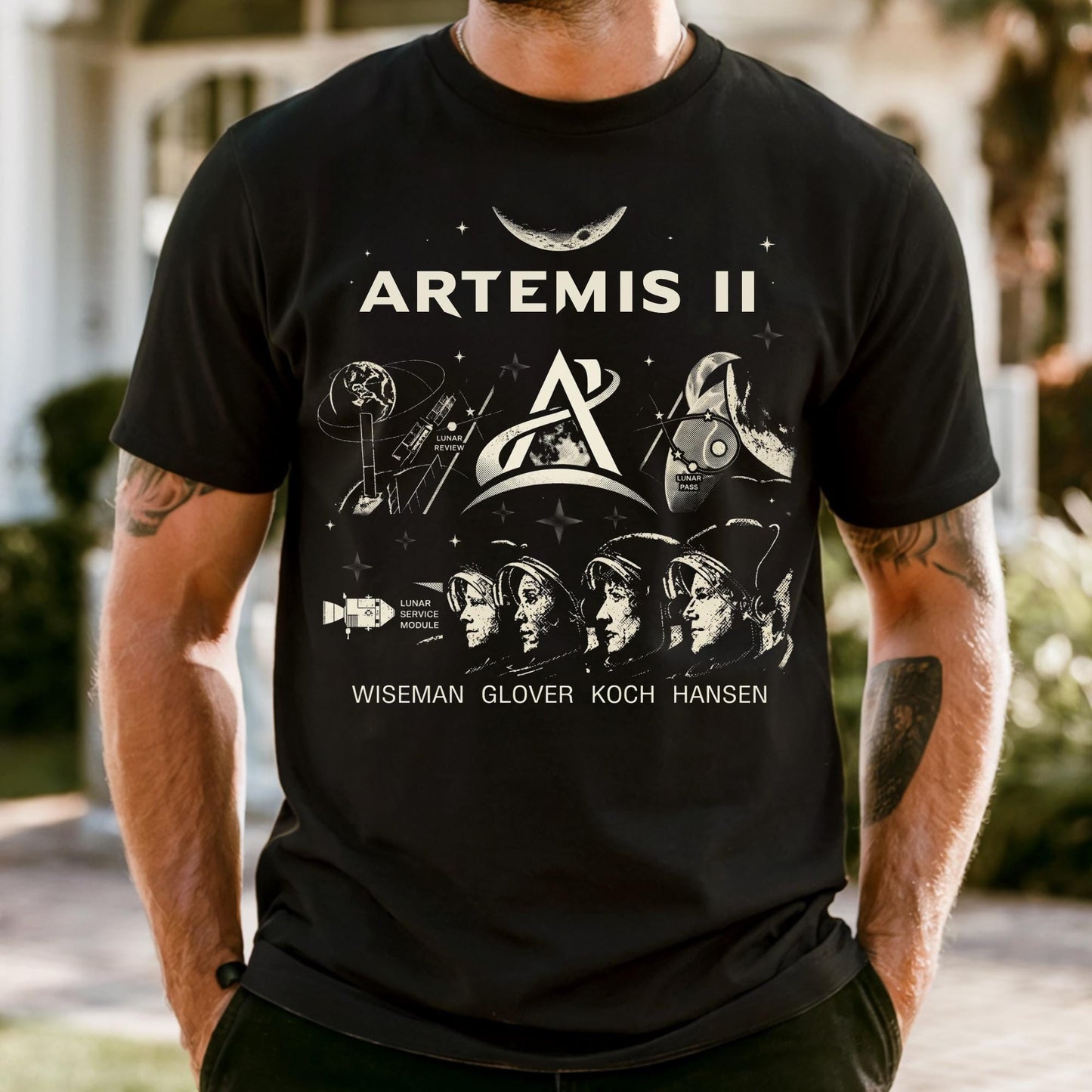 Artemis II Space Mission Shirt Comfort Colors® 2026 Space Map Shirts Astronauts Fan Tee