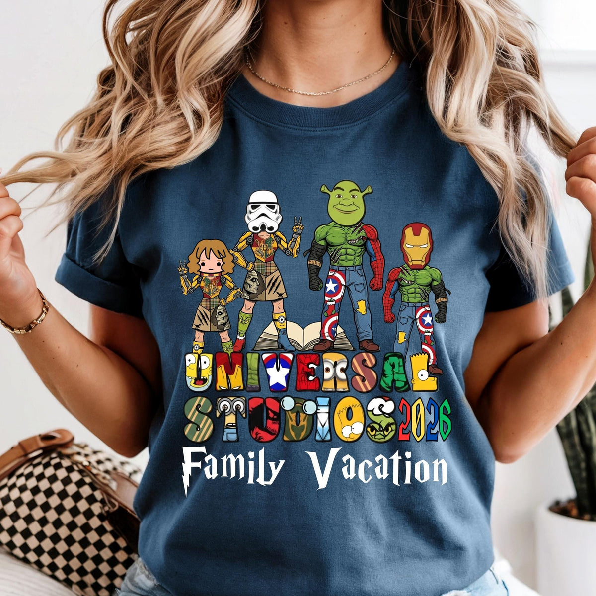 Personalized Universal Studios Shirt Comfort Colors® Custom Photo Universal Studios Shirt, Universal Family Trip Shirt