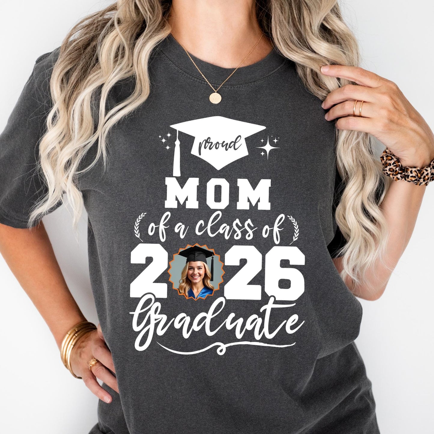Comfort Colors® Custom Proud Family of a Graduate Shirt, Class of 2026 Shirt, Matching Graduation Family Tee, Senior 2026 Shirt