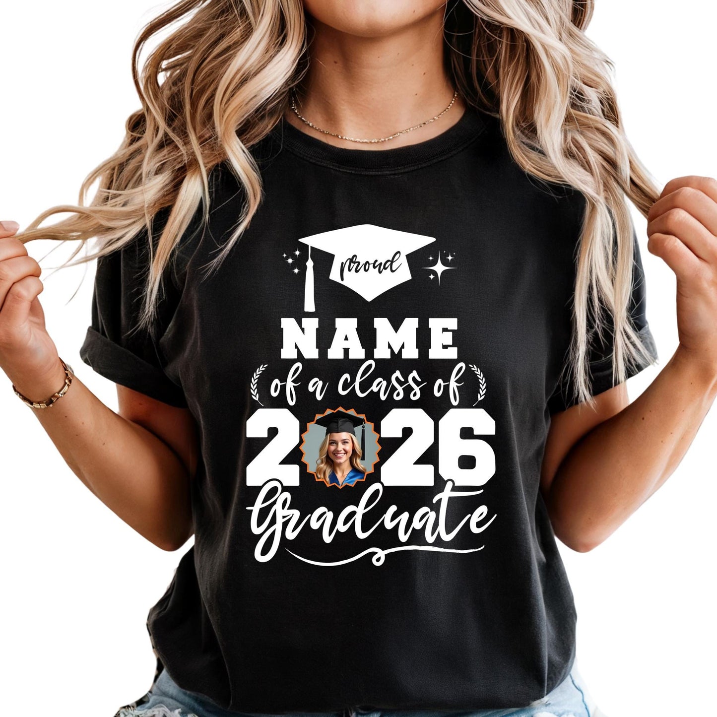 Comfort Colors® Custom Proud Family of a Graduate Shirt, Class of 2026 Shirt, Matching Graduation Family Tee, Senior 2026 Shirt