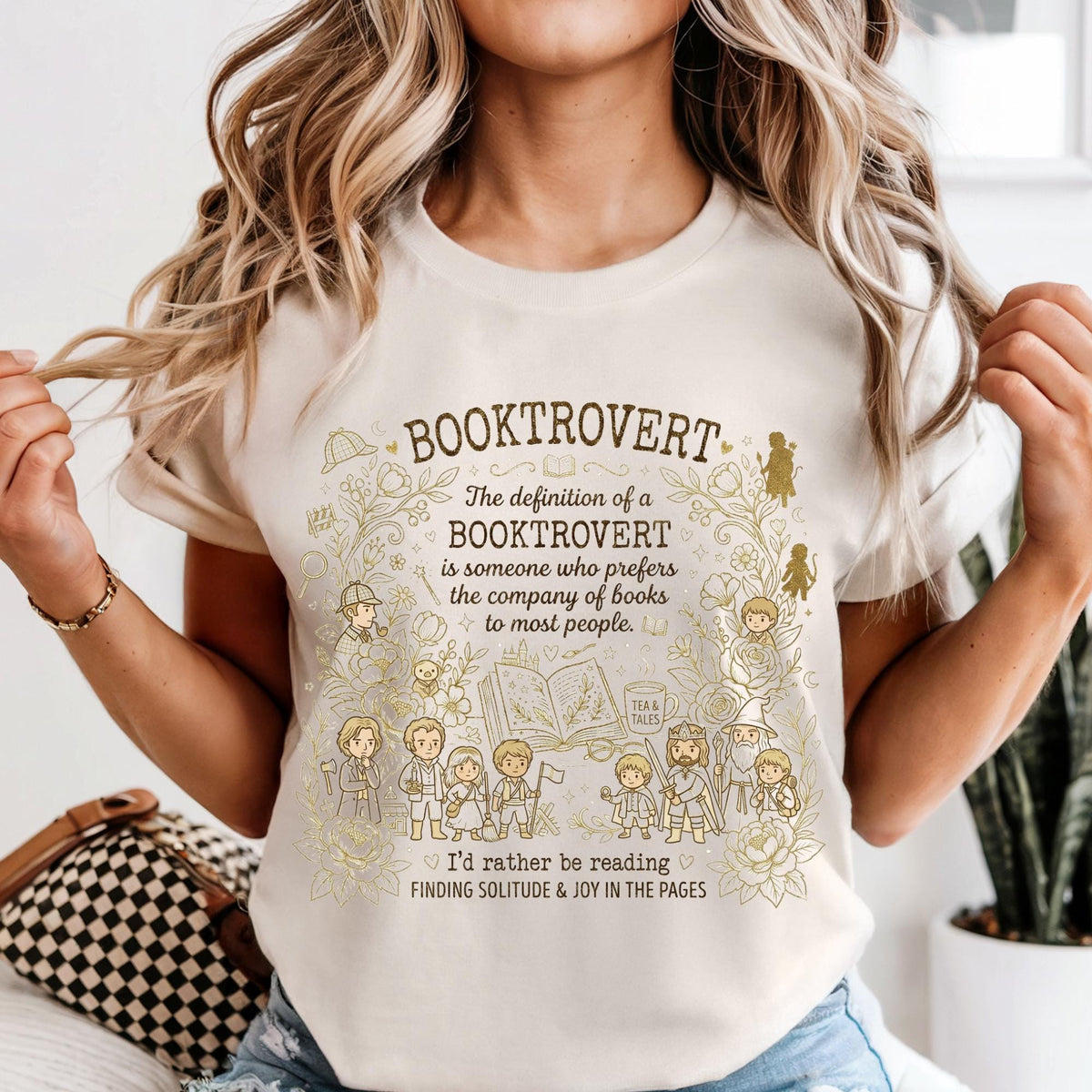 Booktrovert Shirt Comfort Colors® Fantsy World Bookish Shirt, Reading Tshirt, Book Shirt, Gift for Book Lover