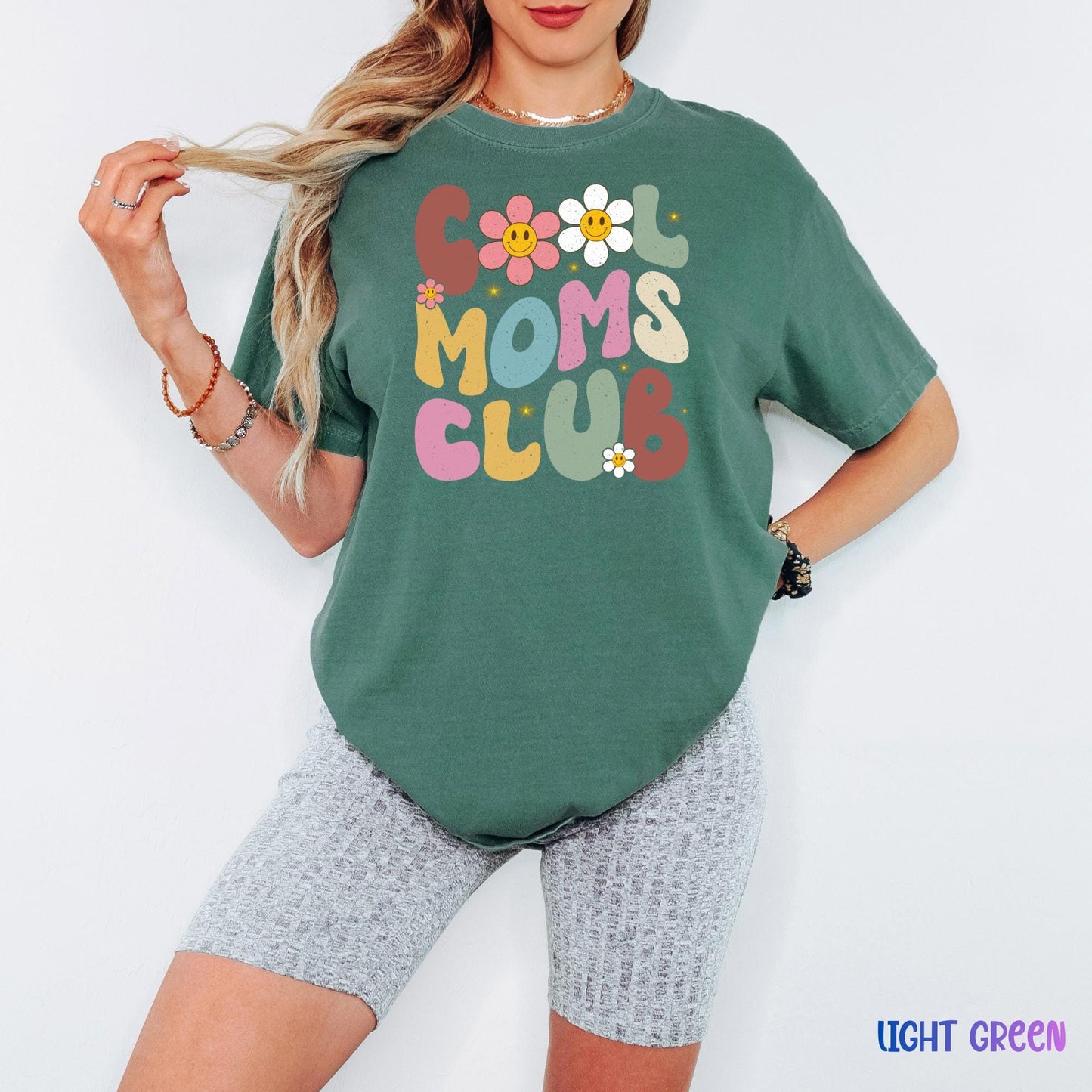 Cool Moms Club Comfort Colors® Shirt, Funny Mom Tee, New Mom Present, Best Mom Ever T-shirt, Mother’s Day Gift