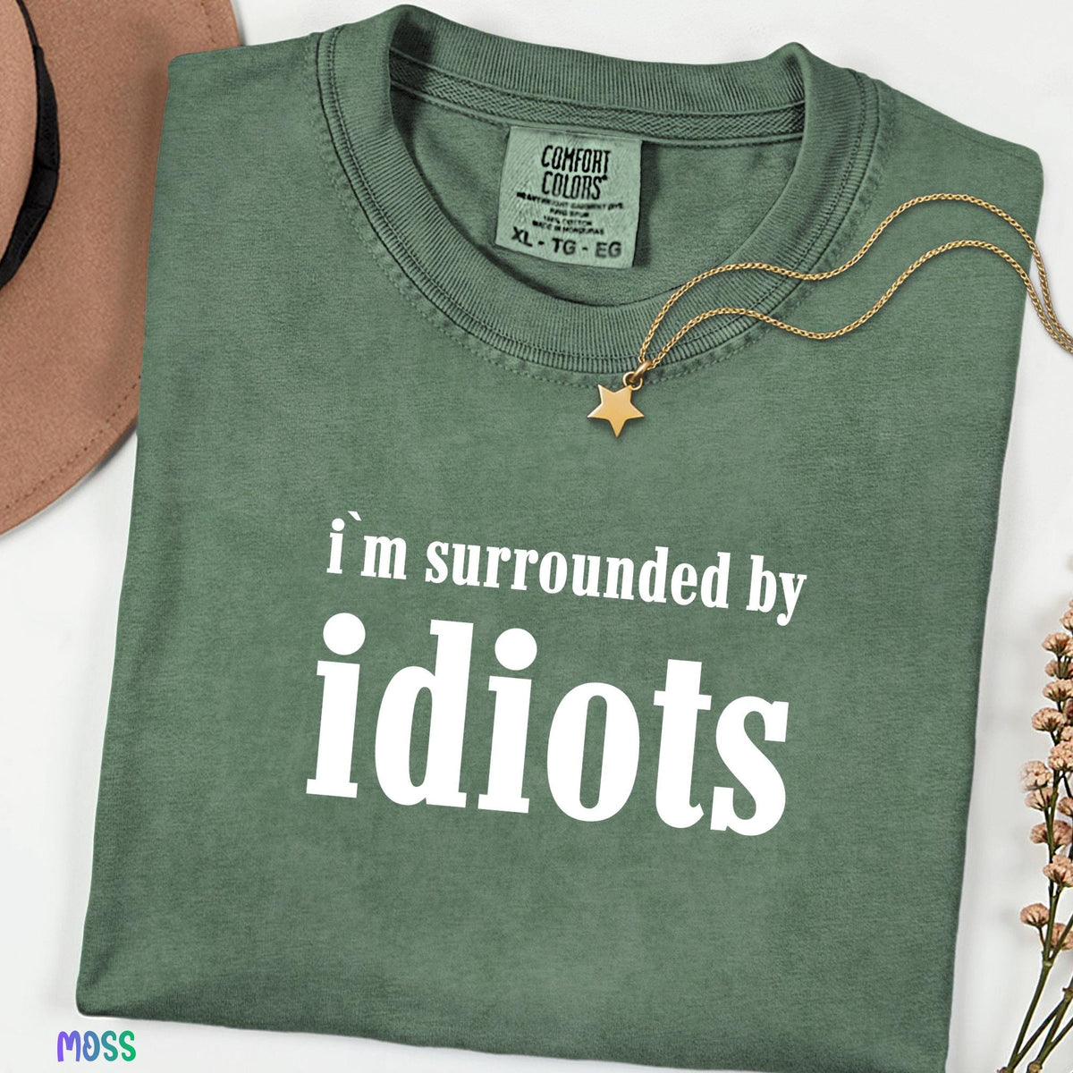 I'm Surrounded By Idiots Shirt, Comfort Colors® Lion King Scar Quote Tee, Funny Family Matching Shirt, Animal Kingdom Trip Tee