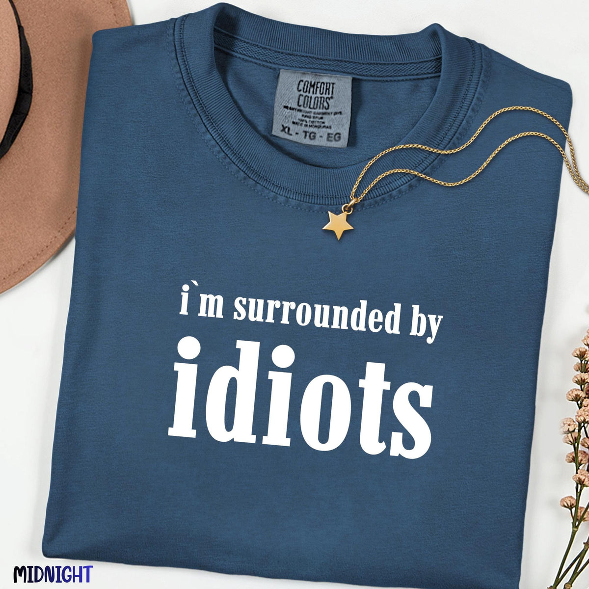 I'm Surrounded By Idiots Shirt, Comfort Colors® Lion King Scar Quote Tee, Funny Family Matching Shirt, Animal Kingdom Trip Tee
