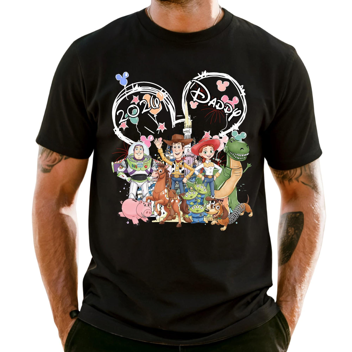 Custom Comfort Colors Custom Disney Toy Story Shirt, Disneyland Family Matching Tshirt, Font Back Design Disney Trip Tee