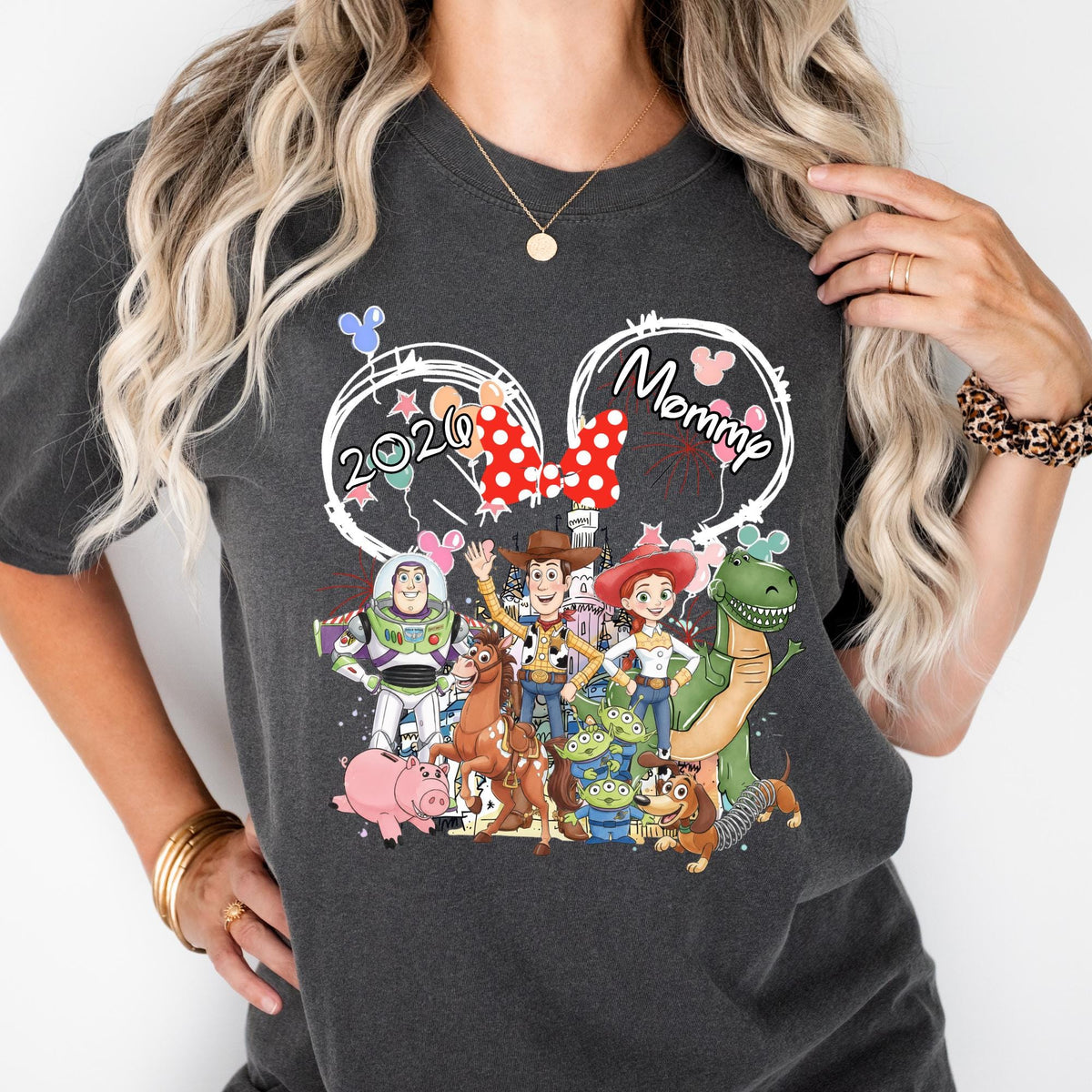 Custom Comfort Colors Custom Disney Toy Story Shirt, Disneyland Family Matching Tshirt, Font Back Design Disney Trip Tee