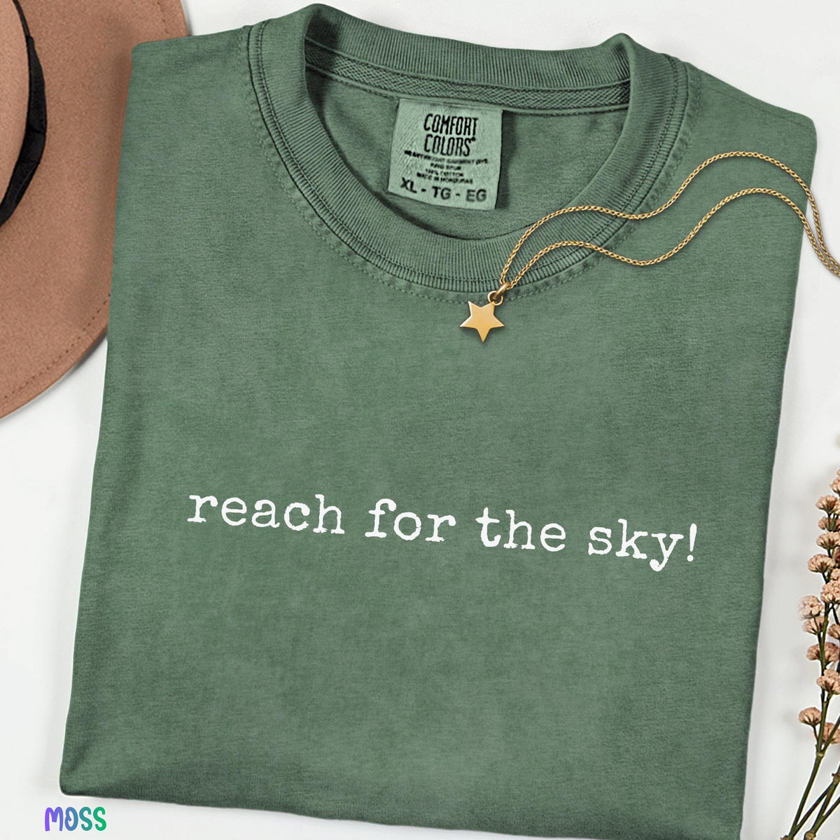 Reach For The Sky Word Tee, Toy Story Quote Shirt, Family Matching Unisex Tee, Group Matching Shirt, Comfort Colors Graphic Tee