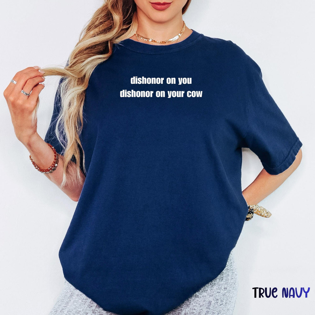 Funny Dishonor On You Shirt, Viral Quote Tee, Retro Humor T-Shirt, Aesthetic Meme Shirt, Gift for Friends Comfort Colors®