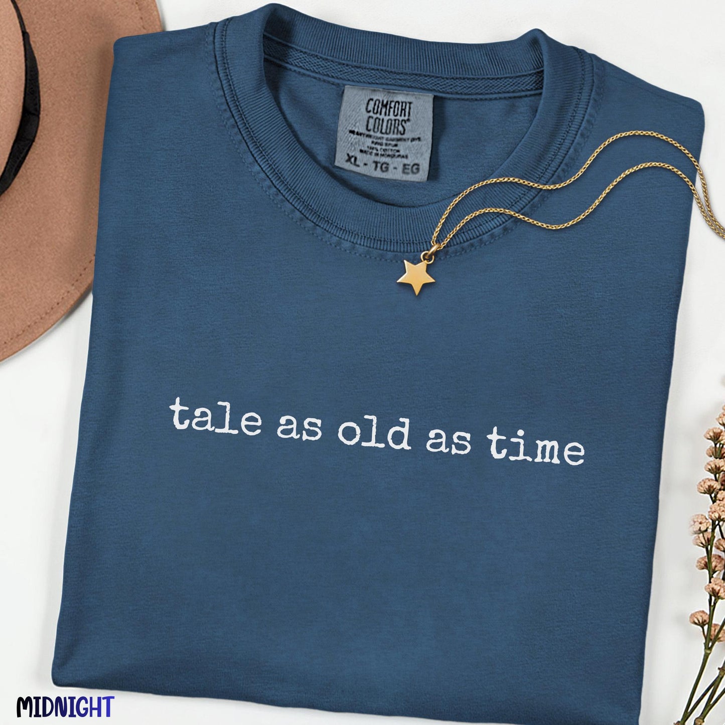 Tale As Old As Time Quote Tee, Reading Lover T-shirt, Bookworm Gift for Readers & Book Lovers,Book Club Comfort Colors® Shirt