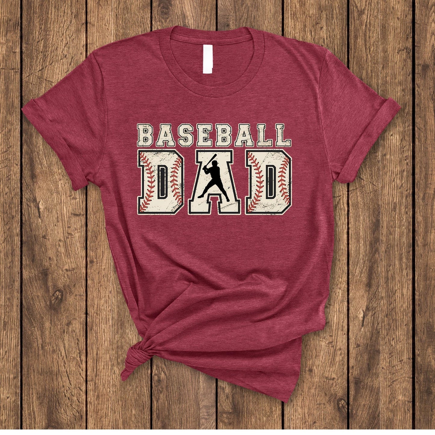 Custom Baseball Dad Shirt, Dad Shirt, Baseball Dad Gift, Baseball Season Tee, Fathers Day Shirt