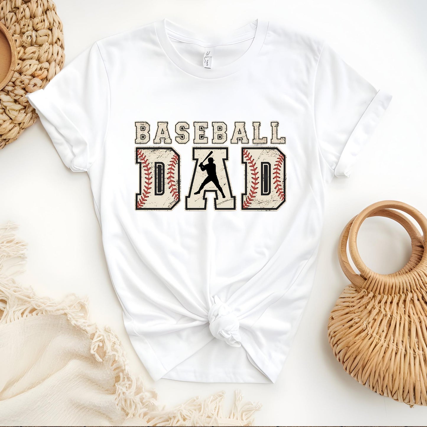 Custom Baseball Dad Shirt, Dad Shirt, Baseball Dad Gift, Baseball Season Tee, Fathers Day Shirt