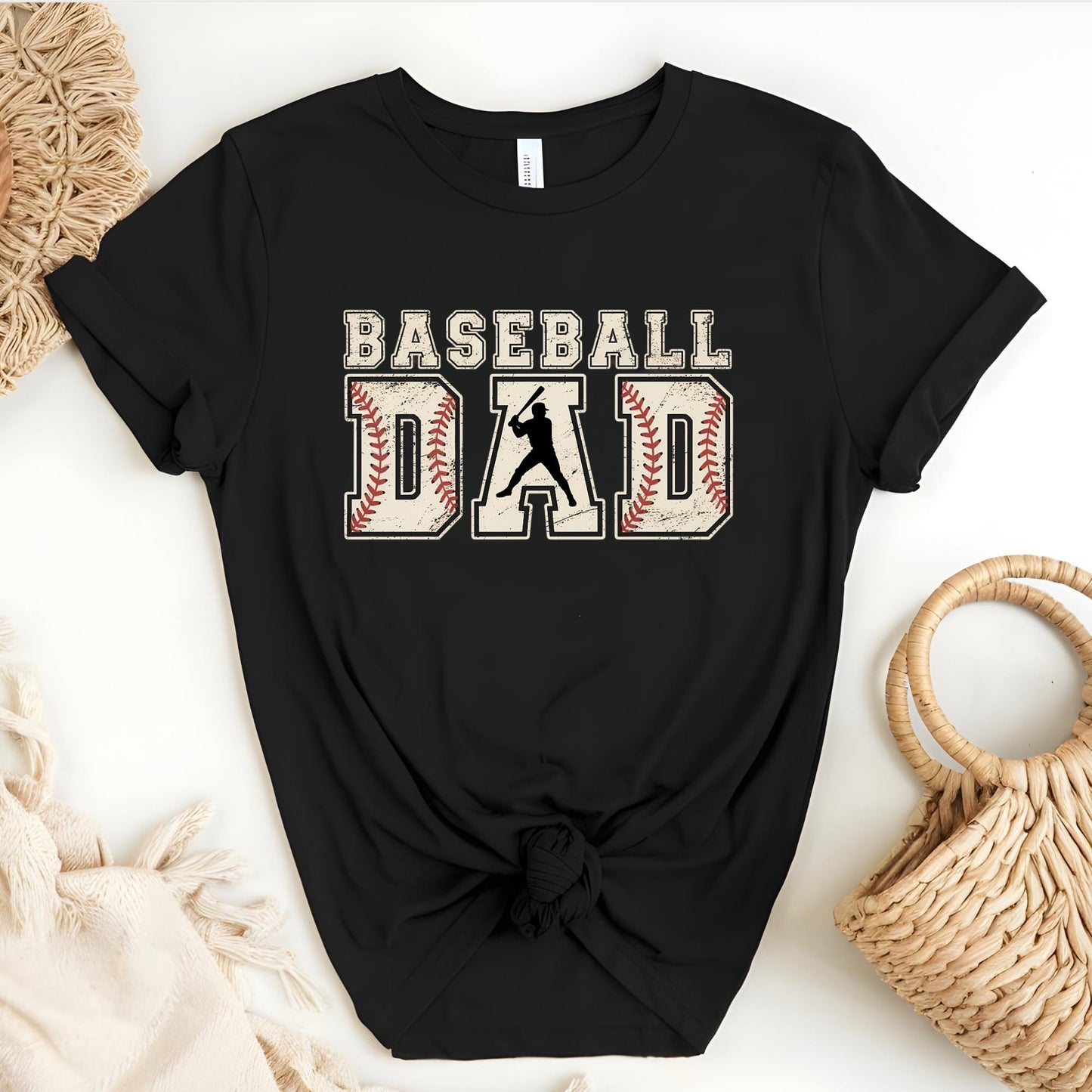 Custom Baseball Dad Shirt, Dad Shirt, Baseball Dad Gift, Baseball Season Tee, Fathers Day Shirt
